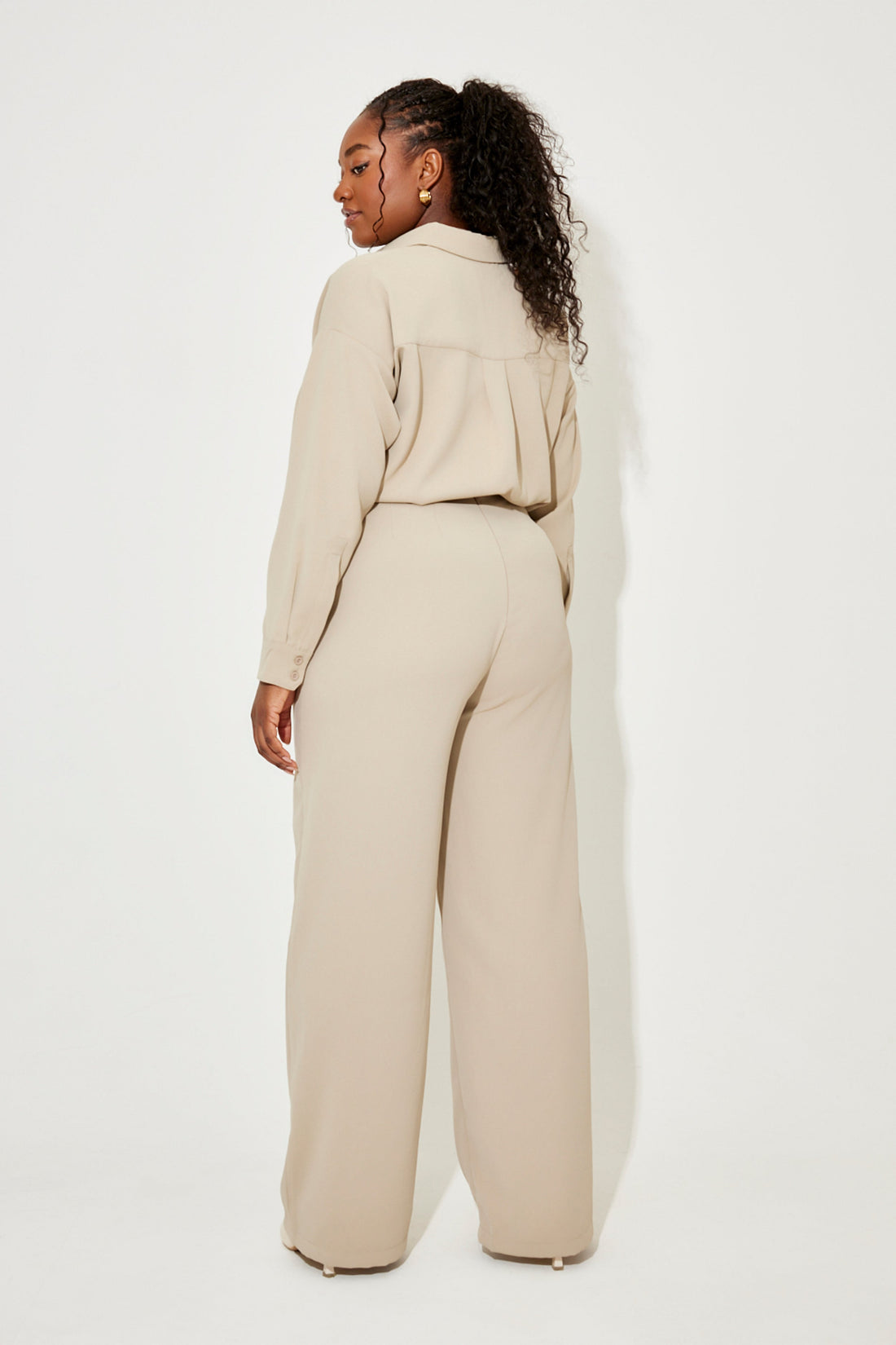 Wide Leg Trousers