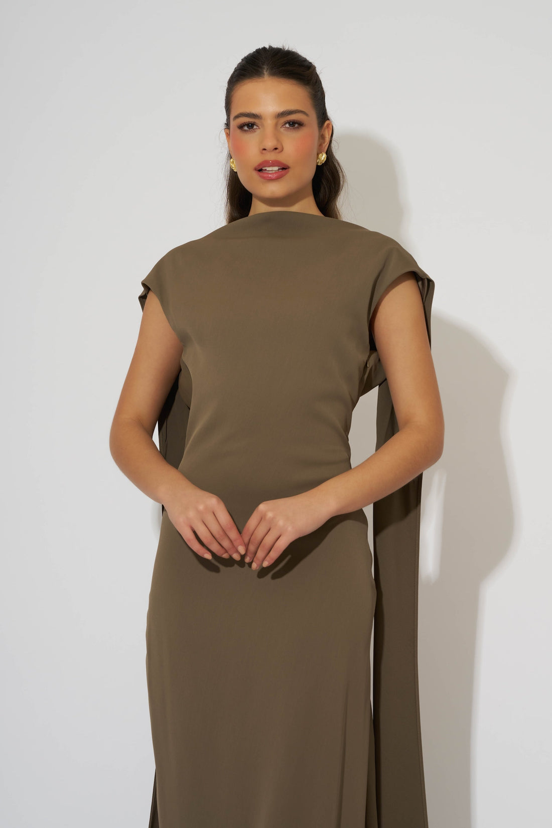 Drape Maxi Dress